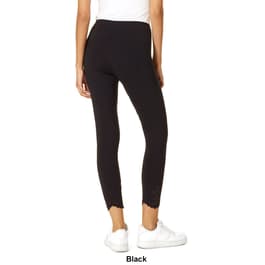 Womens HUE® Ponte Pull-On Leggings - Boscov's