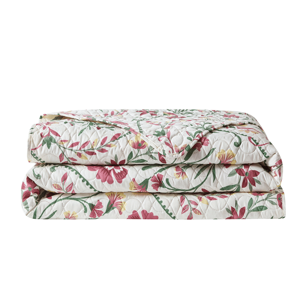 VCNY Home Province 3pc. Coco Floral Damask Printed Quilt Set