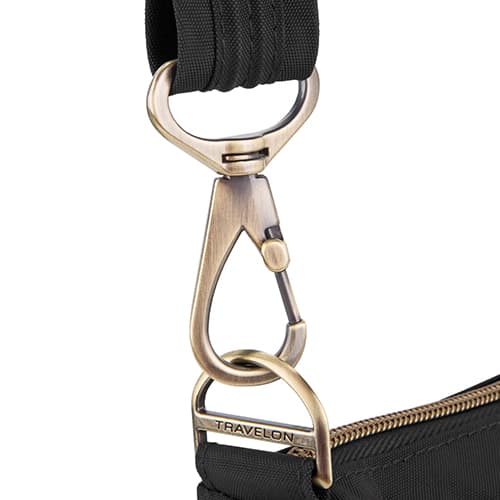 Travelon Anti-Theft Signature 3 Compartment Crossbody Tote