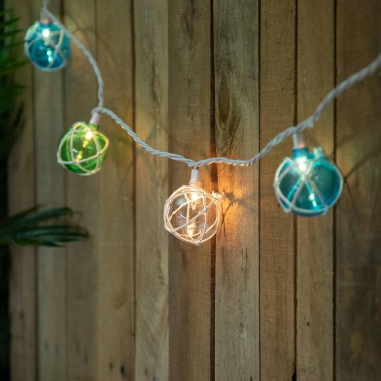 Northlight Seasonal 6ft. White Twine Wrapped Christmas Lights