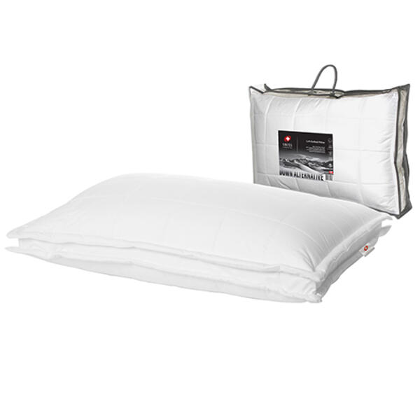Swiss Comforts Cotton Loft Quilted Pillow - image 