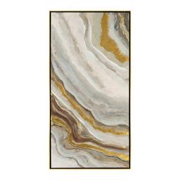 Artisan Home Golden Swell I Abstract Canvas Wall Decor