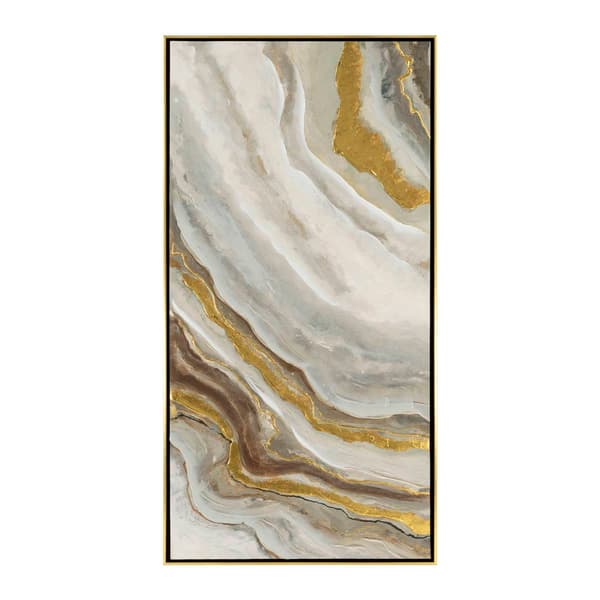 Artisan Home Golden Swell I Abstract Canvas Wall Decor - image 
