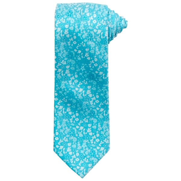 Mens John Henry(R) Solid Pale Floral Tie - image 