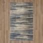 Mohawk Home Furie Stripe Grey/Dark Blue Accent Rug - image 1