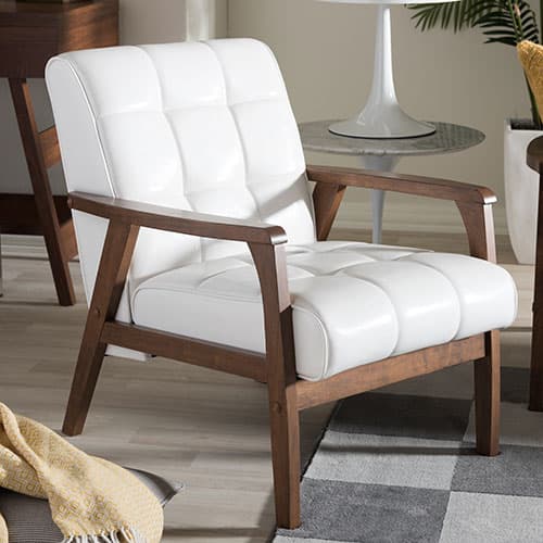 Baxton Studio Mid-Century Masterpieces Club Chair - image 