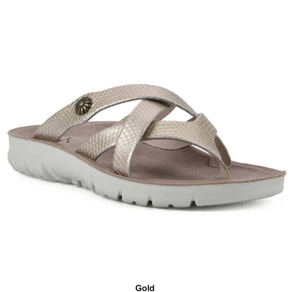 Womens Cliffs by White Mountain Banksy Slide Strappy Sandals