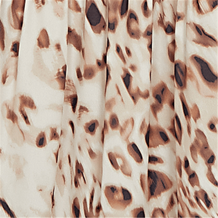Plus Size Skye''s the Limit Wild Romance V-Neck Cheetah Blouse