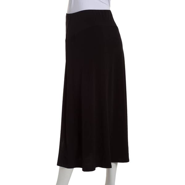 Womens Maternity Due Time Solid Pull On Skirt