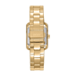 Womens DKNY City Midi Silver Dial Gold-Tone Watch - DK1L004M0055 - image 2