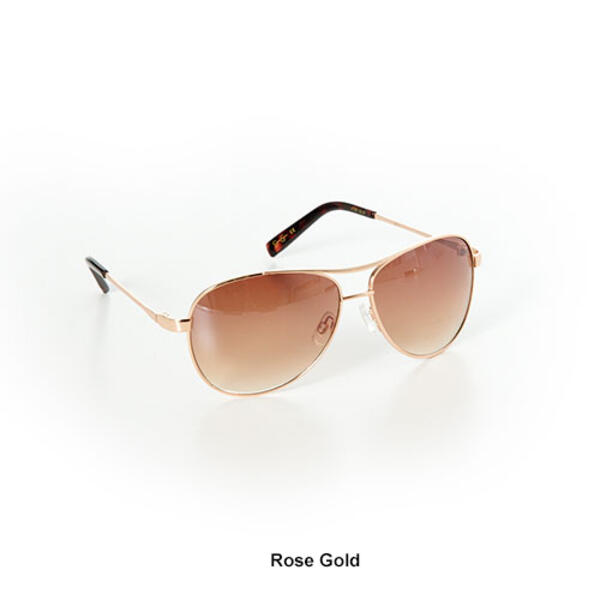 Womens Jessica Simpson Classic Aviator Sunglasses