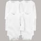 Baby Unisex &#40;NB-24M&#41; Carter''s&#40;R&#41; 4pk. Long Sleeve White Bodysuits - image 1