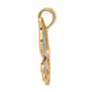 Gold Classics&#8482; 14kt. Gold Polished Butterfly Pendant - image 2