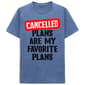 Young Mens Cancelled Plans Graphic Tee - image 1