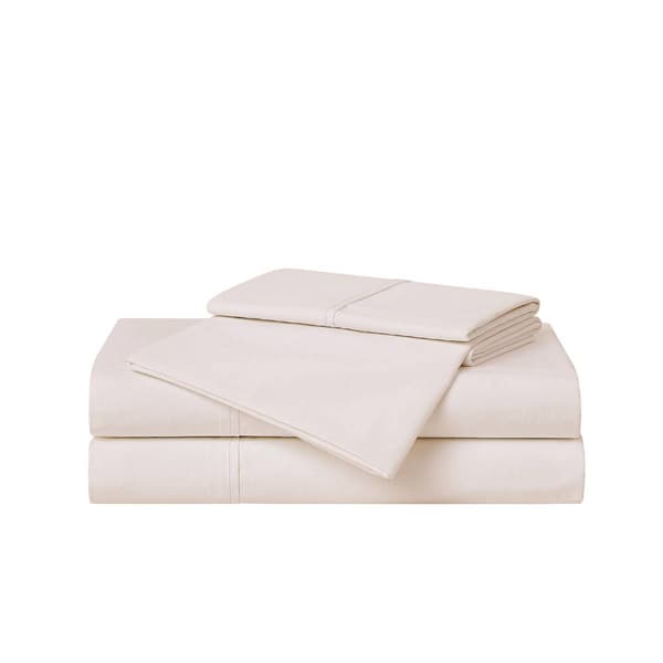 Cannon 200 Thread Count Solid Percale Sheet Set