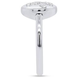 Nova Star® 1/10ctw. Lab Grown Diamond Paw Ring in Sterling Silver