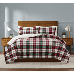 Truly Soft Cuddle Warmth Marlon Plaid 3pc. Comforter Set