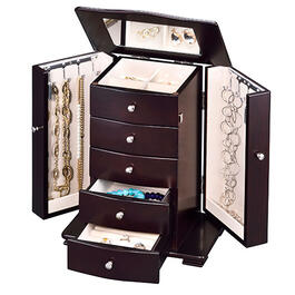 Contemporary Java Wooden Jewelry Box