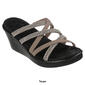 Womens Skechers Rumble On Night Out Wedge Sandals - image 5