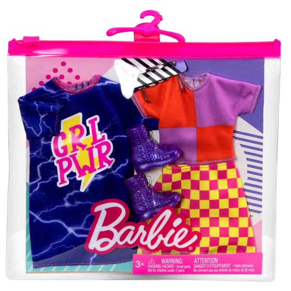 Barbie&#174; 2pk. 12in. Fashion Doll Clothing Set