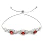 Gemstone by Gianni Argento Garnet Adjustable Bracelet - image 1