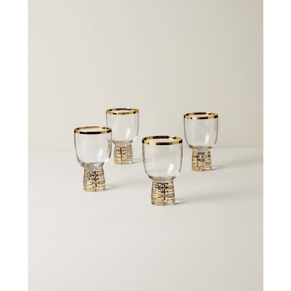 Lenox® Tuscany Classics Gold Frost Wine Glasses - Set of 4