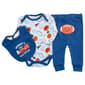 Baby Boy (NB-9M) baby views® 3pc. Sports Bodysuit Set - image 2