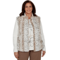 Plus Size Alfred Dunner Regent Street Faux Fur Jacket - image 1