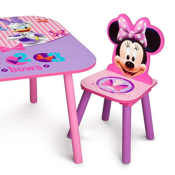 Delta Children Disney Minnie Mouse Table and Chair Set