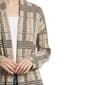 Petite NY Collection 3/4 Sleeve Houndstooth Long Cardigan - image 4