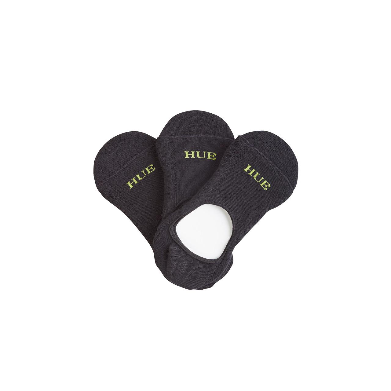 Womens HUE® 3pk. Air Cushioned Liner Socks