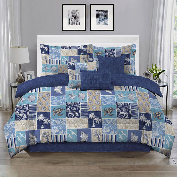 Ashley Cooper&#40;tm&#41; 7pc. Newport Patchwork Comforter Set - image 