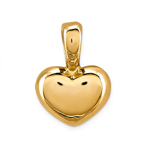Gold Classics&#40;tm&#41; Quality 14kt. Yellow Gold Heart Pendant - image 