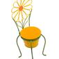 Alpine 24in. Yellow Flower Planter w/ Stand - image 2