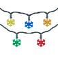 Northlight Seasonal 4ft. LED Snowflake Christmas Light Set - image 1