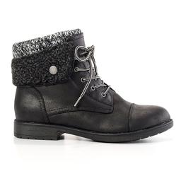 Womens Cliffs by White Mountain Duena Fabric Ankle Boots