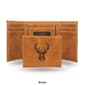 Mens NBA Milwaukee Bucks Faux Leather Trifold Wallet - image 3