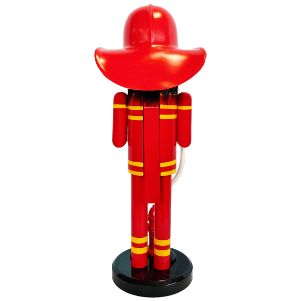 Santa''s Workshop 14in. Fire Chief #5 Nutcracker