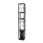 Simple Designs Floor Lamp Etagere Organizer w/Linen Shade - image 5