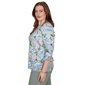 Womens Alfred Dunner Provence 3/4 Ruffle Sleeve Paisley Blouse - image 4