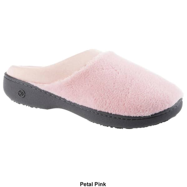 Womens Isotoner&#174; Microterry Hoodback Slippers