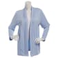 Plus Size Hasting & Smith Long Sleeve Pleat Front Open Cardigan - image 1