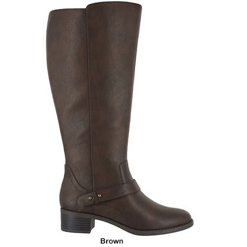 Womens Easy Street Jewel Plus Wide Calf Tall Boots