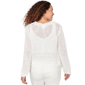 Womens Skye’s the Limit Fresh Start Tie Front Open Knit Cardigan - image 2
