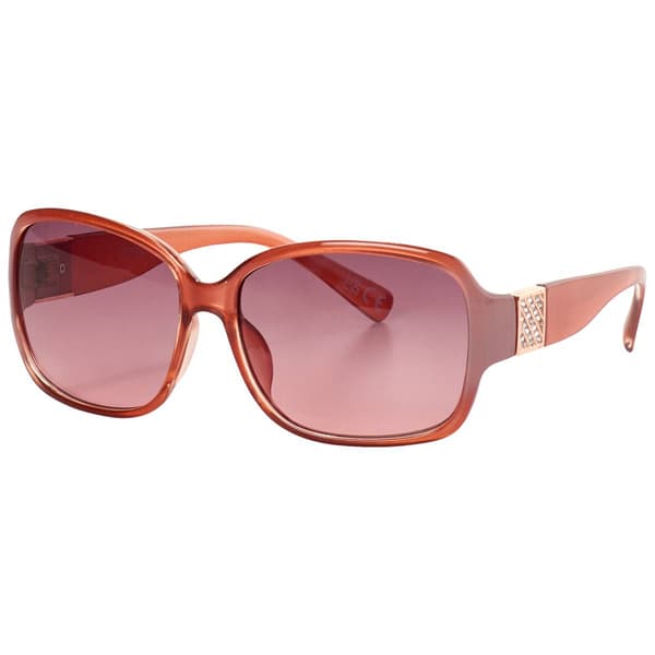 Womens Nine West Oversized Rectangle Sunglasses - image 