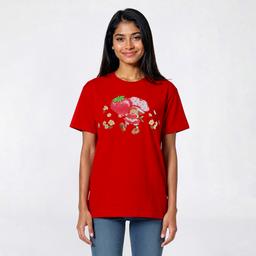 Juniors Strawberry Shortcake(tm) Boyfriend Tee