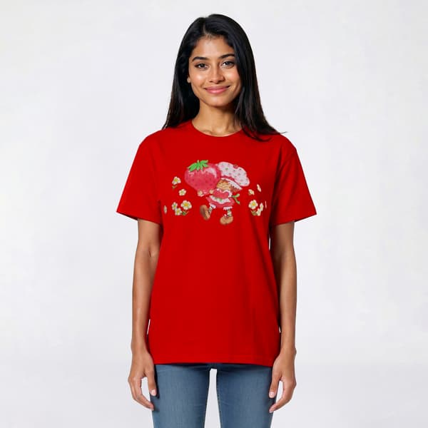 Juniors Strawberry Shortcake(tm) Boyfriend Tee - image 