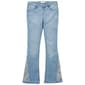Girls (7-12)Squeeze Flare Jeans w/ Pastel Butterfly Embroidery - image 2