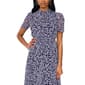 Petite MSK Short Sleeve Floral  Chiffon Midi Dress - image 4