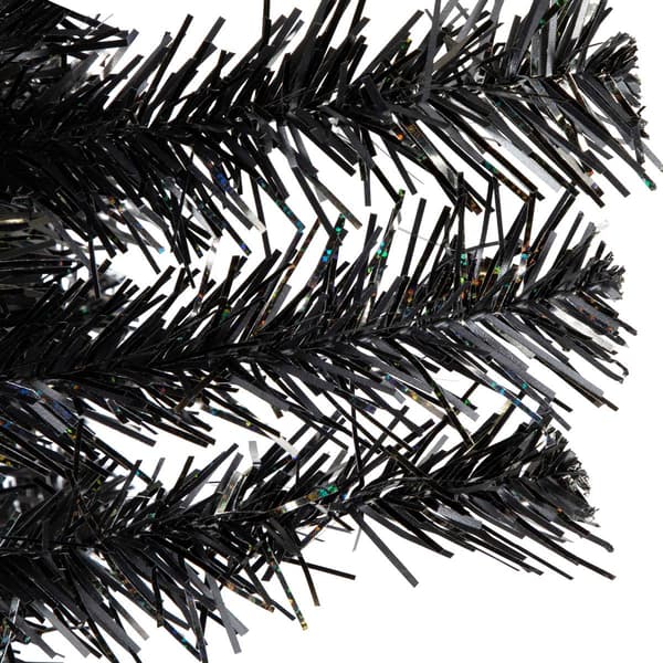 Northlight Seasonal 4ft. Holographic Artificial Halloween Tree